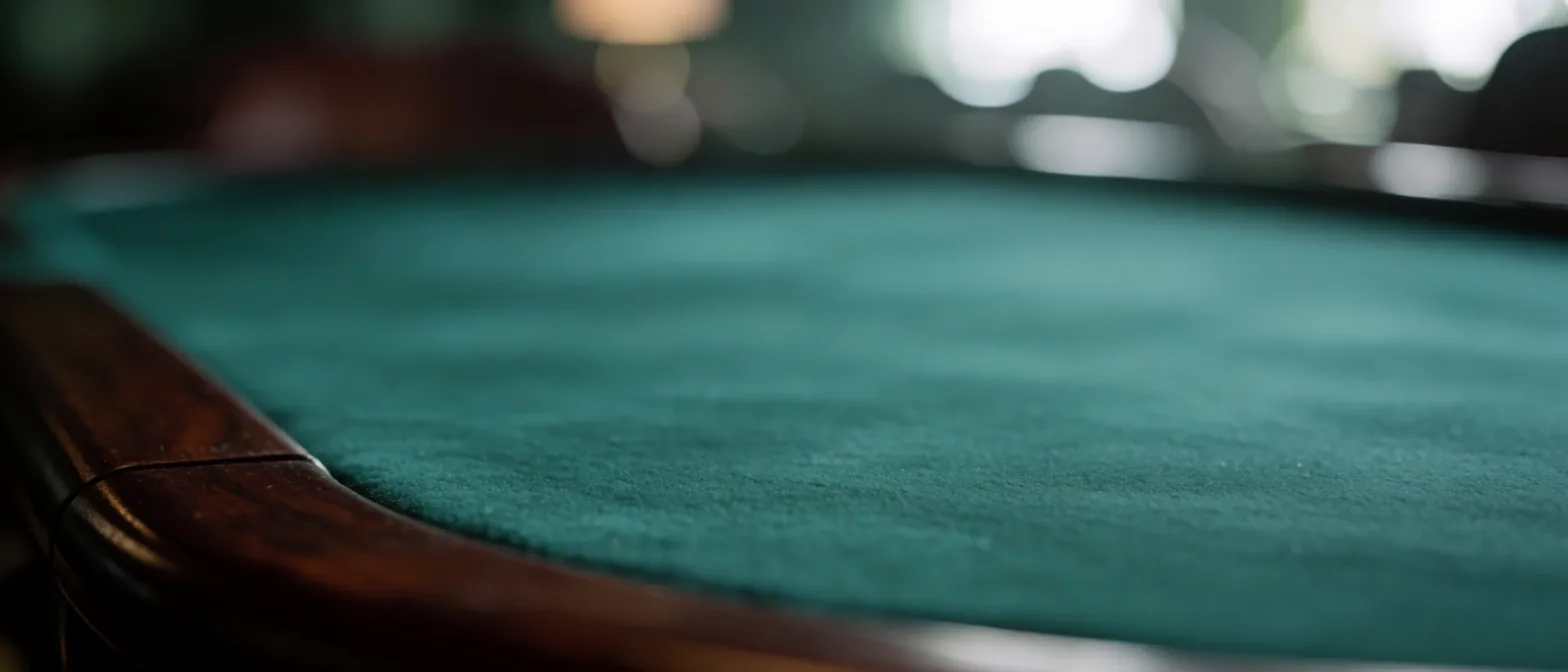 Surface de jeu en feutre